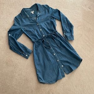 Old Navy Denim Shirtdress Dress Size XS